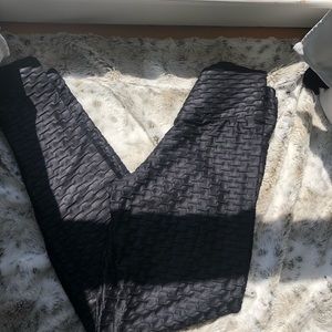 Booty by Brabants black chrome leggings